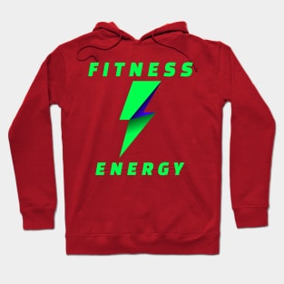 Fitness training energy. Hoodie